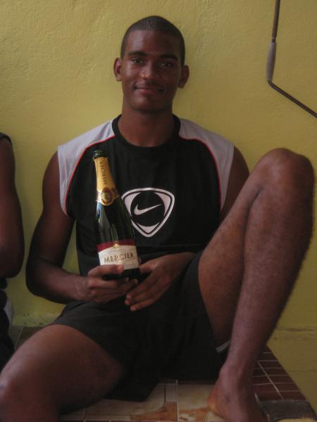 moi et mon champagne